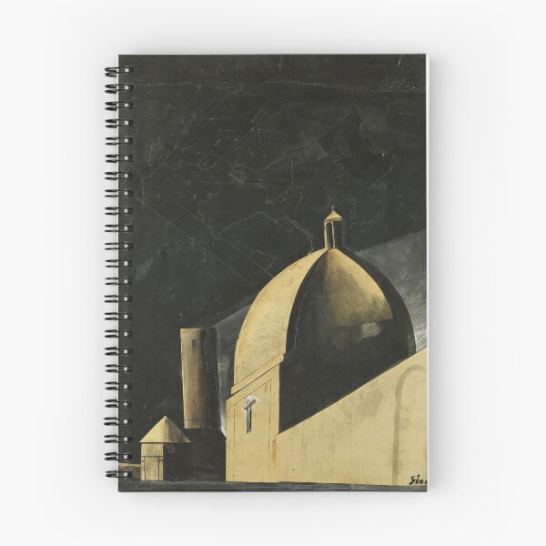 Item preview, Mario Sironi "Chiesa in periferia o la Cattedrale", Italian, 20th Century, Painting designed and sold by Fine-Art-Hub.