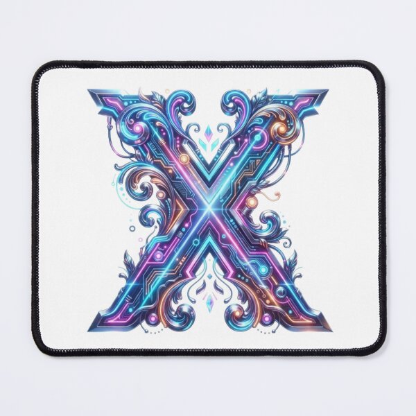 Item preview, Capital X – Cybernetic Fillet Neon Monogram designed and sold by Esencia Argentina.