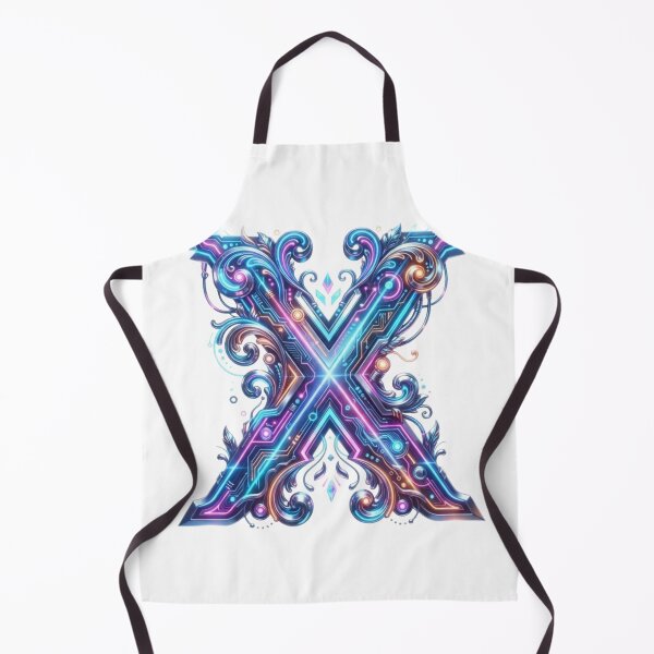 Item preview, Capital X – Cybernetic Fillet Neon Monogram designed and sold by Esencia Argentina.
