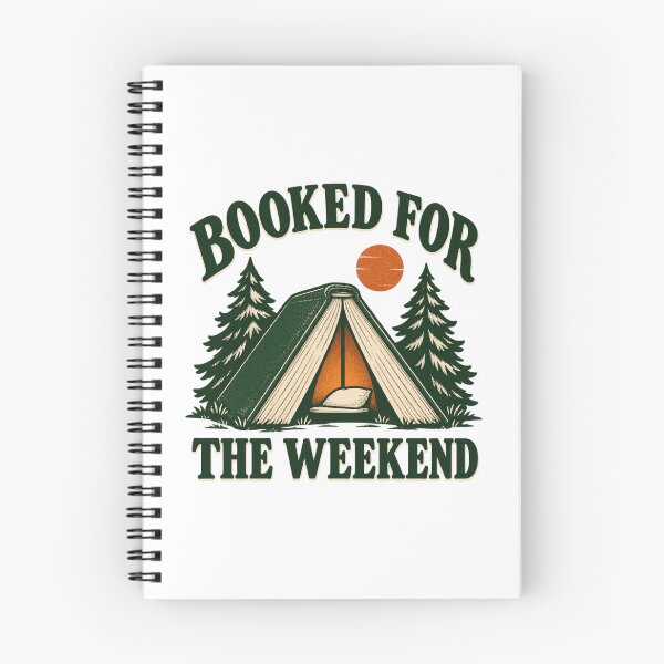 Item preview, Booked for the Weekend – Retro Book Tent Camping designed and sold by PG Shop Art.