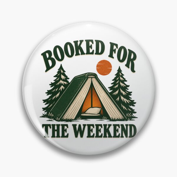 Item preview, Booked for the Weekend – Retro Book Tent Camping designed and sold by PG Shop Art.