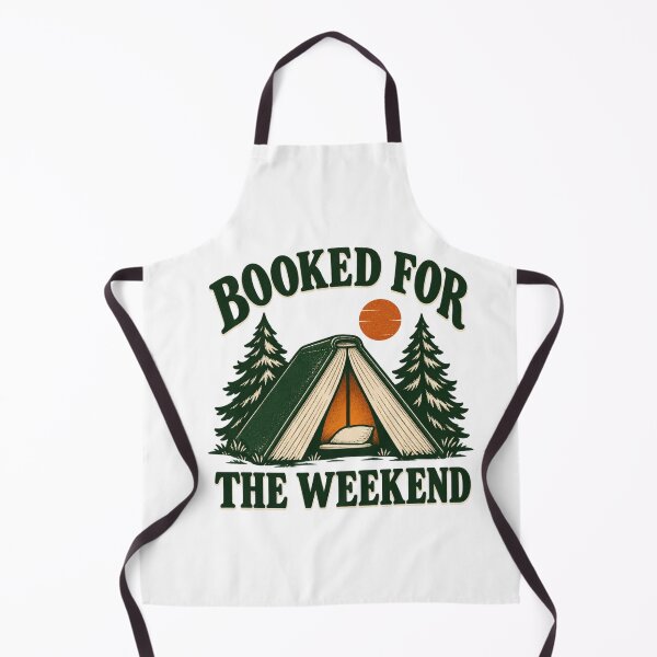 Item preview, Booked for the Weekend – Retro Book Tent Camping designed and sold by PG Shop Art.
