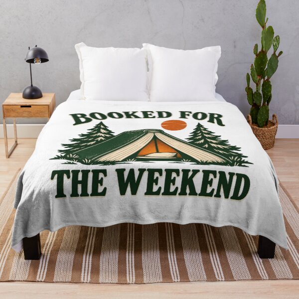 Item preview, Booked for the Weekend – Retro Book Tent Camping designed and sold by PG Shop Art.