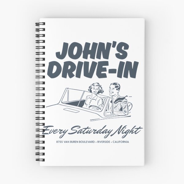 Item preview, Vintage Style Johns Drive-In Classic Retro Diner Illustration designed and sold by MariusAritistu.