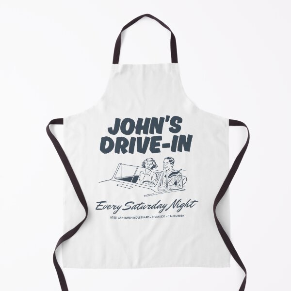 Item preview, Vintage Style Johns Drive-In Classic Retro Diner Illustration designed and sold by MariusAritistu.
