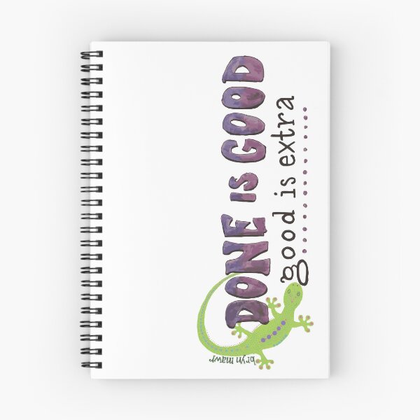 Item preview, Done is Good Good is Extra designed and sold by sarahekj.
