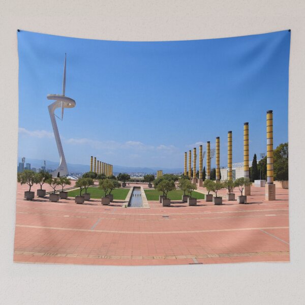 Item preview, Montjuïc Olympic Park and Calatrava Tower designed and sold by Cole's Design.