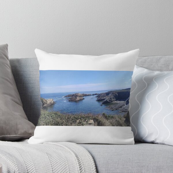 Item preview, ramatic Rocky Cove on the Atlantic Coast - Blue Ocean Cliffs designed and sold by SMARRIMENTO BLU.