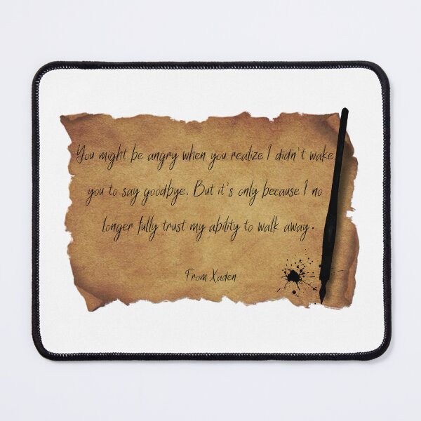 Item preview, Xaden's Letter designed and sold by creativestuff11.