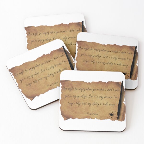 Item preview, Xaden's Letter designed and sold by creativestuff11.