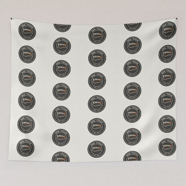 Item preview, Vintage Texas BBQ Ribs Circular Badge Emblem Vector designed and sold by Shutter-Dragon.