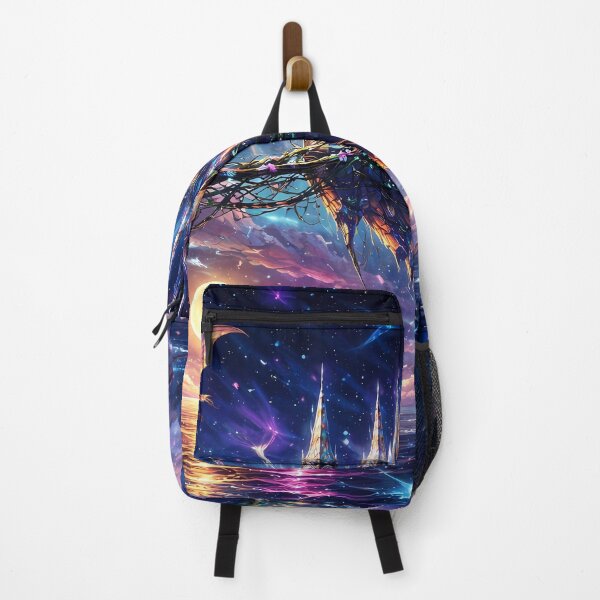 Item preview, Floating Castle in Cosmic Sky designed and sold by cuprum.