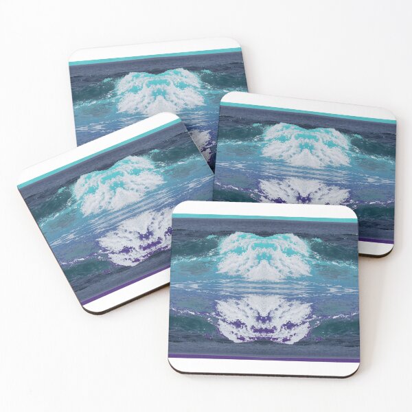 Item preview, Ocean Reflection | Abstract Wave Photography | Mirrored Waves designed and sold by Half Mess.