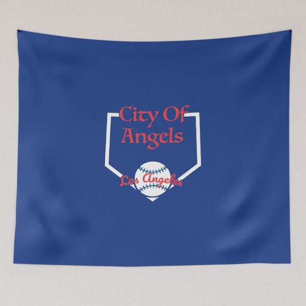 Item preview, Los Angeles Baseball City of Angels Shield designed and sold by MASMUS27.
