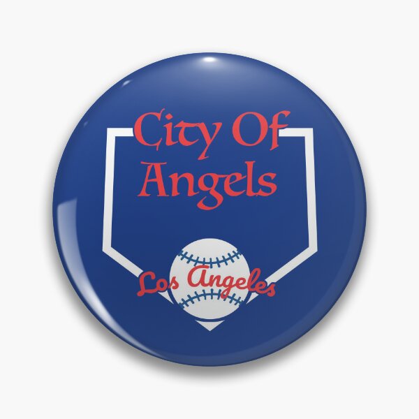 Item preview, Los Angeles Baseball City of Angels Shield designed and sold by MASMUS27.