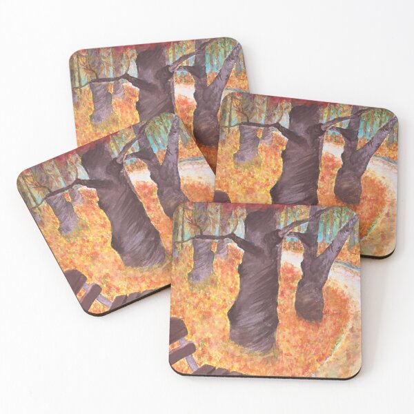 Item preview, Fall Autumn Orange Park Landscape designed and sold by JeysArtDesign.