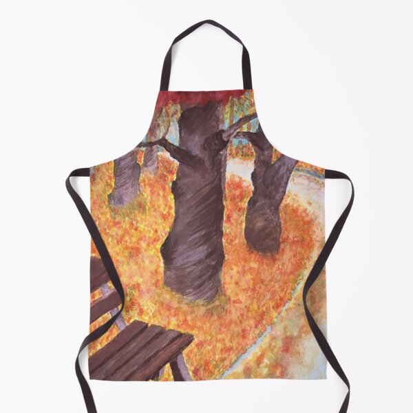 Item preview, Fall Autumn Orange Park Landscape designed and sold by JeysArtDesign.