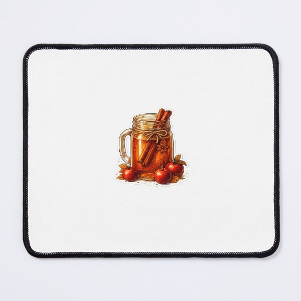 Item preview, Apple Cider Sticker | Cozy Fall Harvest Drink | Cinnamon Autumn Aesthetic designed and sold by PawsAndpetalstudio.