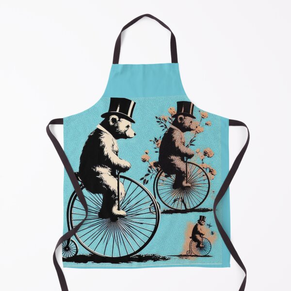 Item preview, Penny Farthing Bear designed and sold by ThatRockChic.