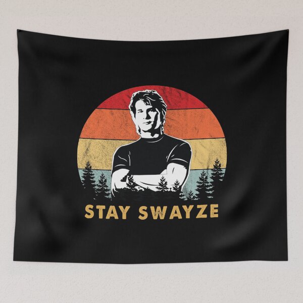 Item preview, Stay Swayze Patrick Swayze Retro Movie Fan Vintage designed and sold by MapMitchell.