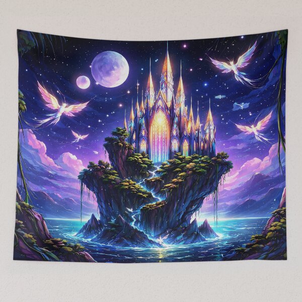 Item preview, Enchanted Lunar Castle designed and sold by cuprum.