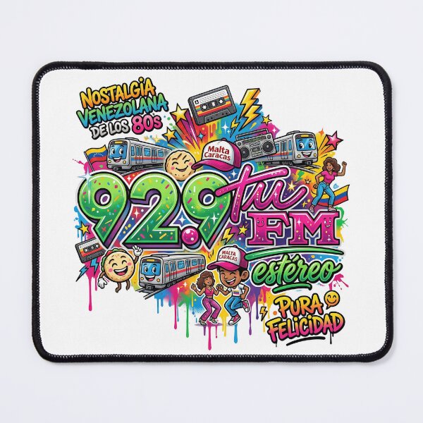 Item preview, Retro 80s Frequency - Caracas Nostalgia and FM Radio designed and sold by keythxctrs.