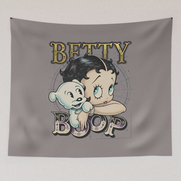 Item preview, Betty Boop and Pudgy Vintage Cartoon Love-63 designed and sold by FlorianKnorn.