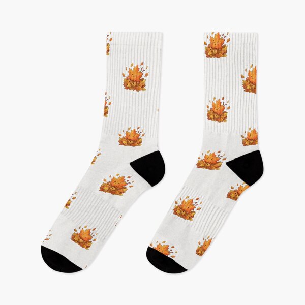 Item preview, Cute Leaf Jumping in Pile Autumn Sticker designed and sold by Cerys-GS.