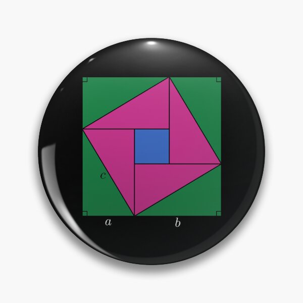Item preview, Pythagorean Theorem nested (dark) designed and sold by jrmoser.