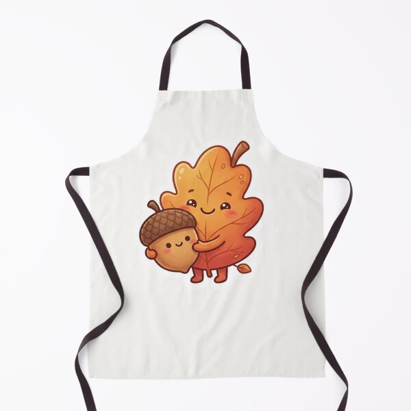 Item preview, Cute Leaf Holding Acorn Autumn Sticker designed and sold by Cerys-GS.