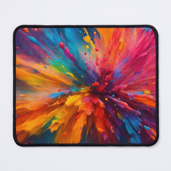 Item preview, Colorful Abstract Rainbow Splash designed and sold by shelteredinside.