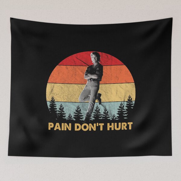 Item preview, Road House Pain Don't Hurt Movie Fan Vintage designed and sold by MapMitchell.