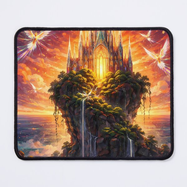 Item preview, Ethereal Castle at Sunrise designed and sold by cuprum.
