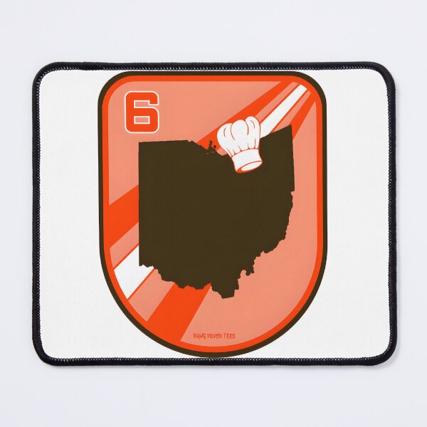 Item preview, Baker Mayfield Cleveland Chef Funny Football Fan Design designed and sold by pratiksomaiya.