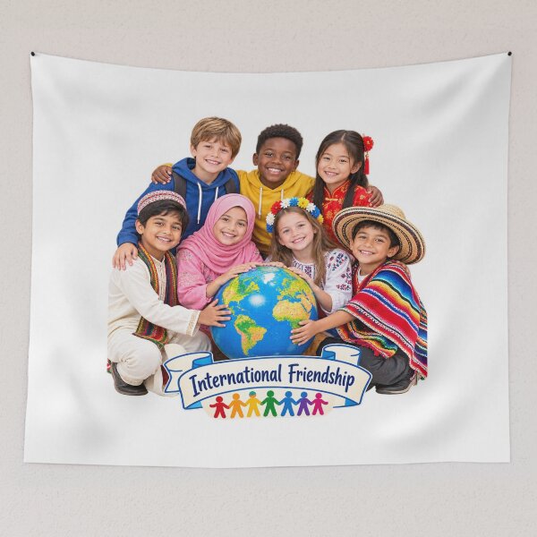 Item preview, International Friendship Around The World designed and sold by Design Sounds Studio.