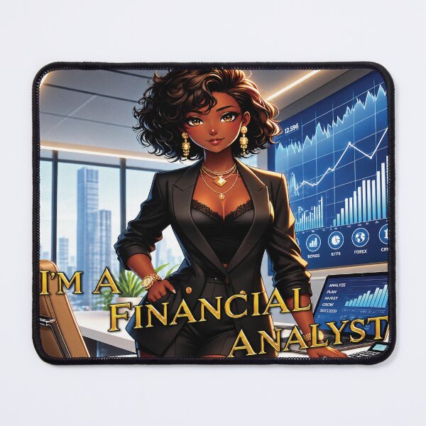 Item preview, Financial Analyst Boss designed and sold by Arlinda's Flavour.