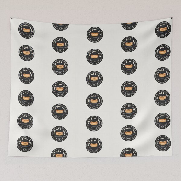 Item preview, Vintage New York Hot Dog Circular Badge Emblem Vector designed and sold by Shutter-Dragon.