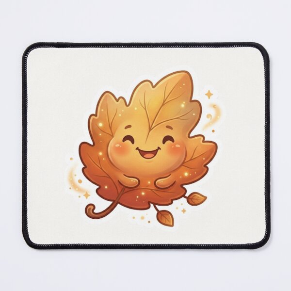 Item preview, Cute Leaf Floating Gently Autumn Sticker designed and sold by Cerys-GS.