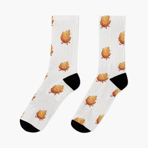 Item preview, Cute Leaf Floating Gently Autumn Sticker designed and sold by Cerys-GS.