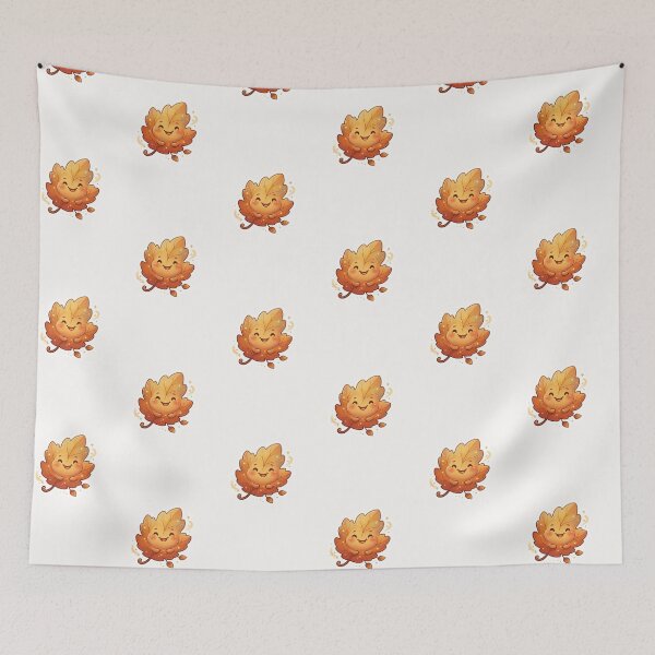 Item preview, Cute Leaf Floating Gently Autumn Sticker designed and sold by Cerys-GS.