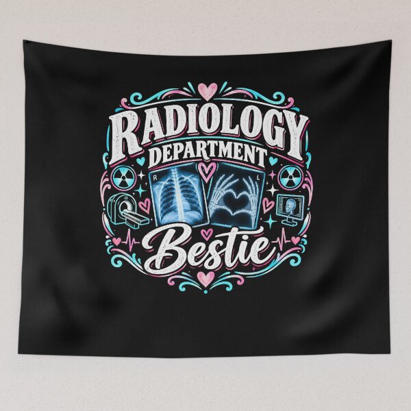 Item preview, Radiology Department Bestie Funny Rad Tech Medical Coworker Gift designed and sold by THREE LITTLE BEANS.