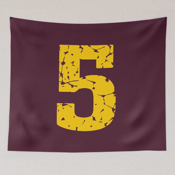 Item preview, Number 5, Yellow #5 designed and sold by Jeallan Designs.