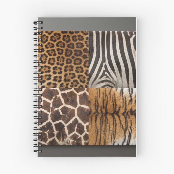 Item preview, Quad Panel Wild Animal Print and Safari Hide Patterns Art designed and sold by AfresStudio.
