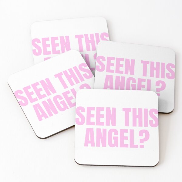 Item preview, Seen This Angel? designed and sold by Studio Sonder.