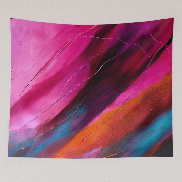 Item preview, Abstract Purple, Orange and Blue  designed and sold by shelteredinside.