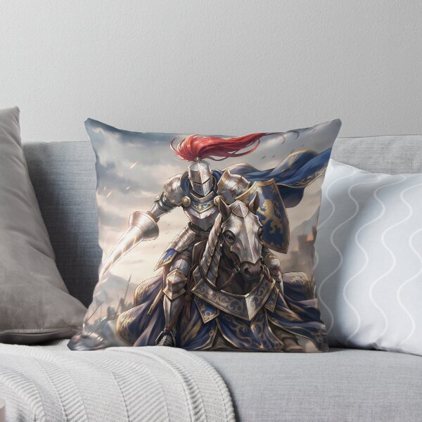 Item preview, cavalry knight silver (no border) designed and sold by Crimsonmerchant.