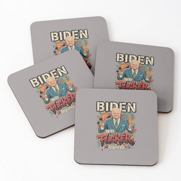 Item preview, Biden The Fucker Upper Political Humor Shirt-85 designed and sold by SarahKulling.