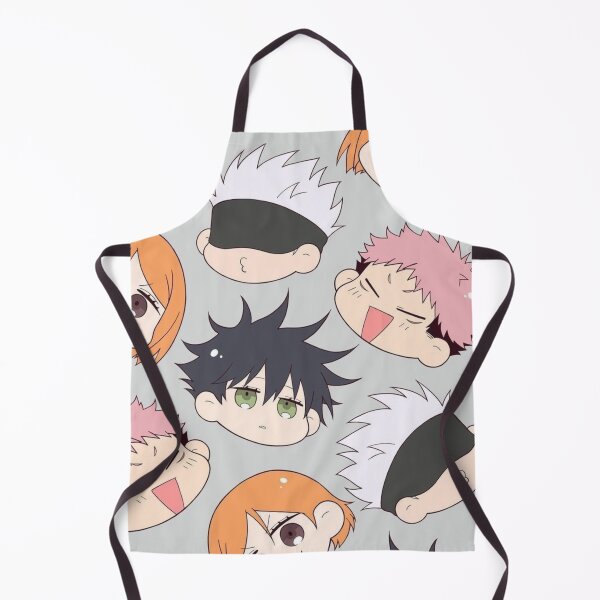 Item preview, Jujutsu Kaisen Chibi Head Pattern – Yuji Megumi Nobara Gojo designed and sold by frantuliuss.