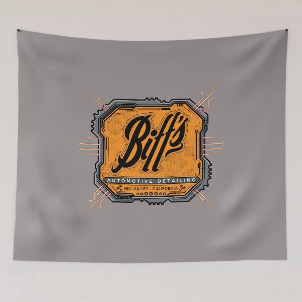 Item preview, Biff's Automotive Detailing Hill Valley Vintage-27 designed and sold by SarahKulling.