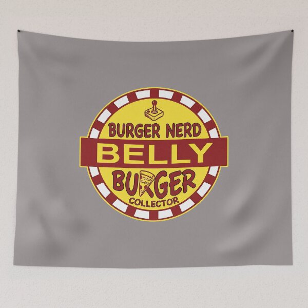 Item preview, Big Belly Burger Retro Fast Food Logo Tee-79 designed and sold by SarahKulling.